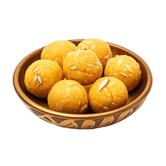 Besan Ladoo (with Dry Fruits)